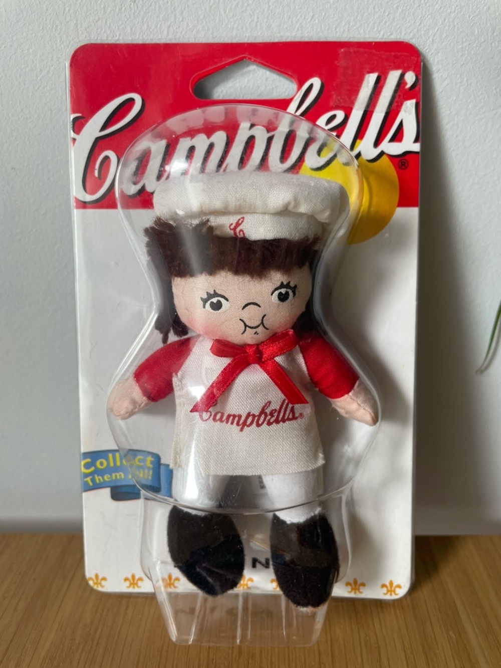 Campbell's Soup Kids Branded Plush Doll Fridge Magnet 2002